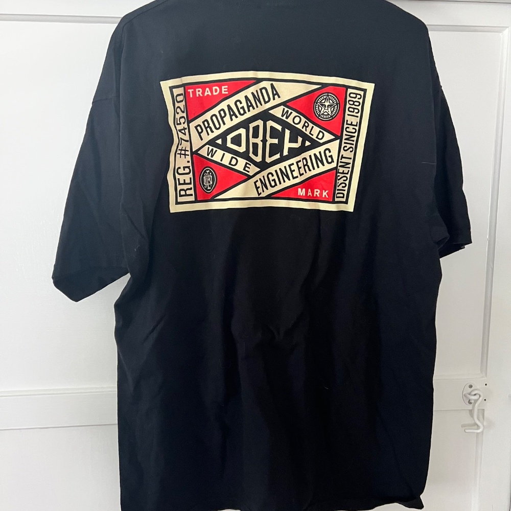 Obey Propaganda Engineering T-Shirt Mens XL